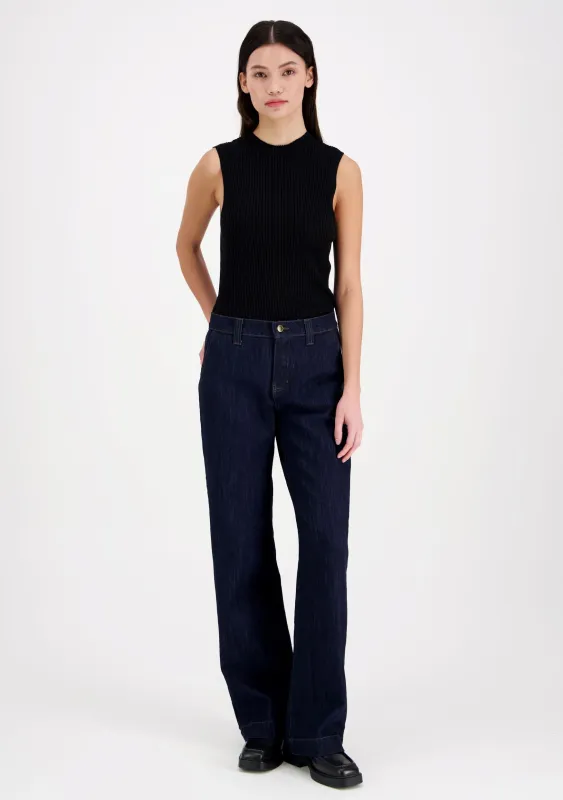 Kate Regular Fit Straight Leg Jeans Blue sold by Ivalo.com