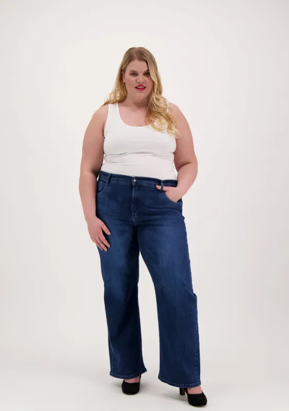 Nicolet+ Mid Waist Straight Blue sold by Ivalo.com