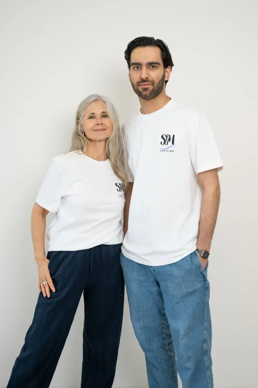 Unisex T-Shirt Wave White sold by Ivalo.com