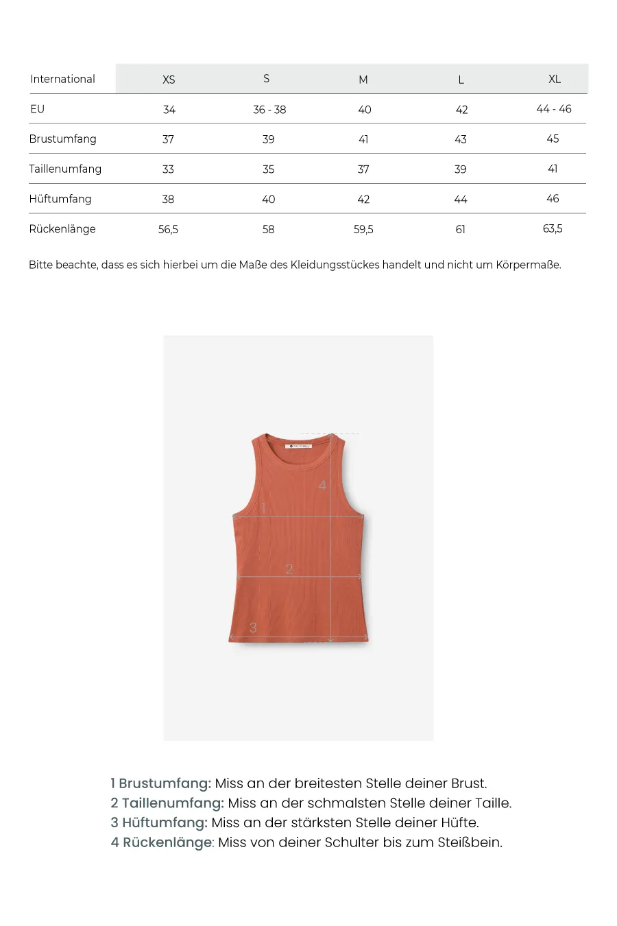 Tank Top Terracotta sold by Ivalo.com product image thumbnail 5