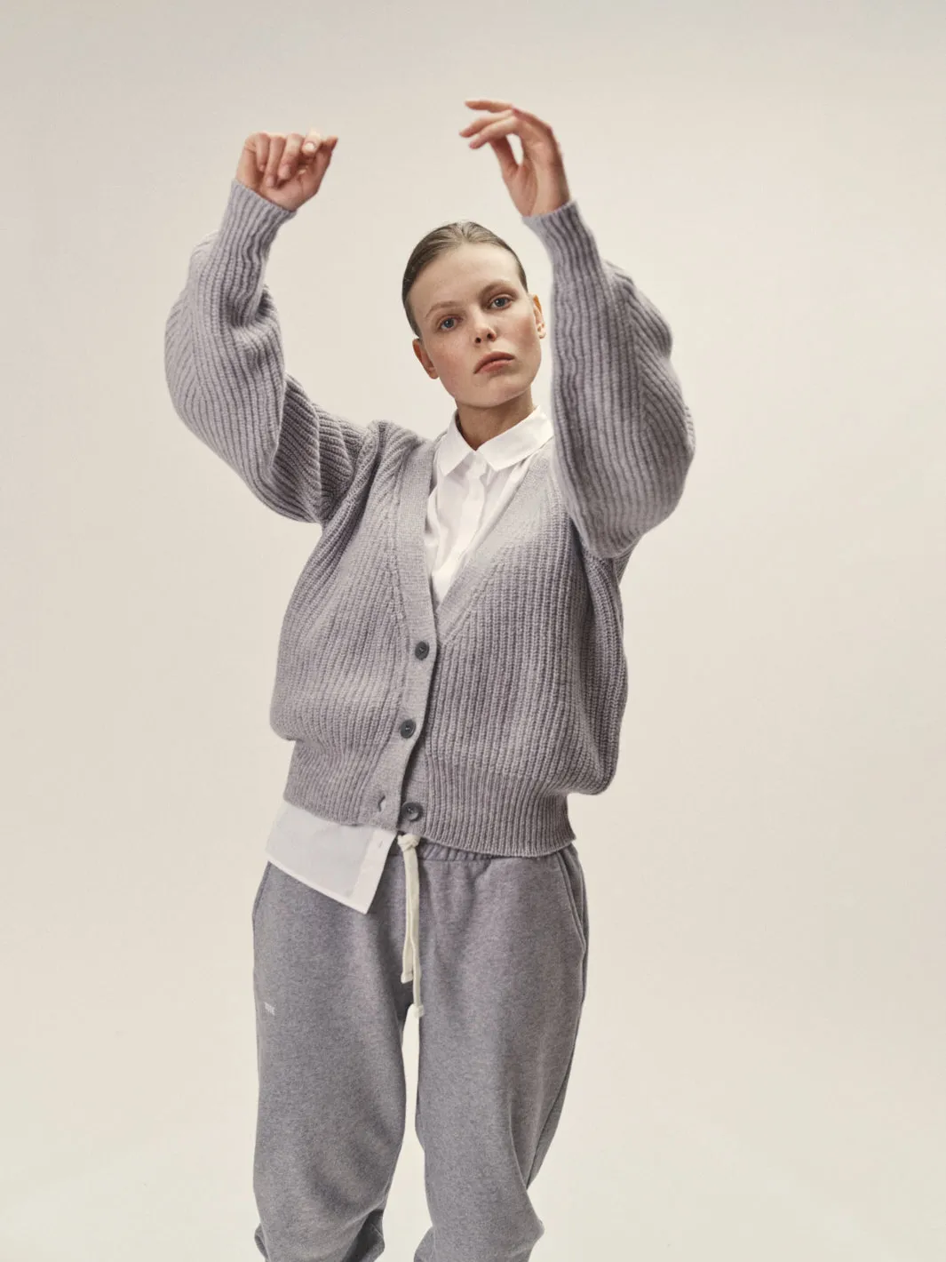 Knitted Cardigan In Merino Wool sold by Ivalo.com product image thumbnail 4