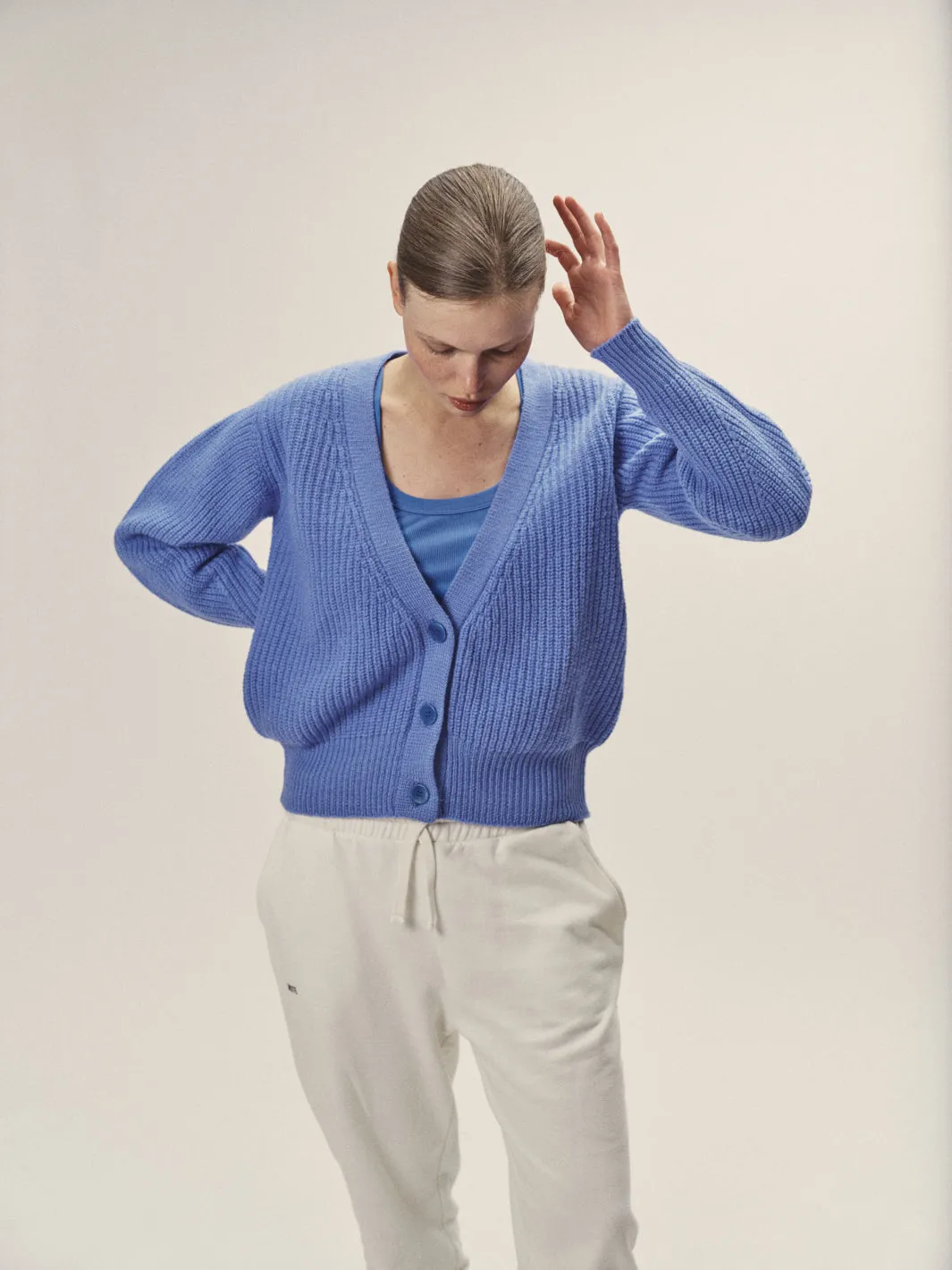 Knitted Cardigan In Merino Wool sold by Ivalo.com product image thumbnail 2