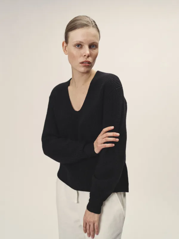 Knitted Jumper In Merino Wool sold by Ivalo.com