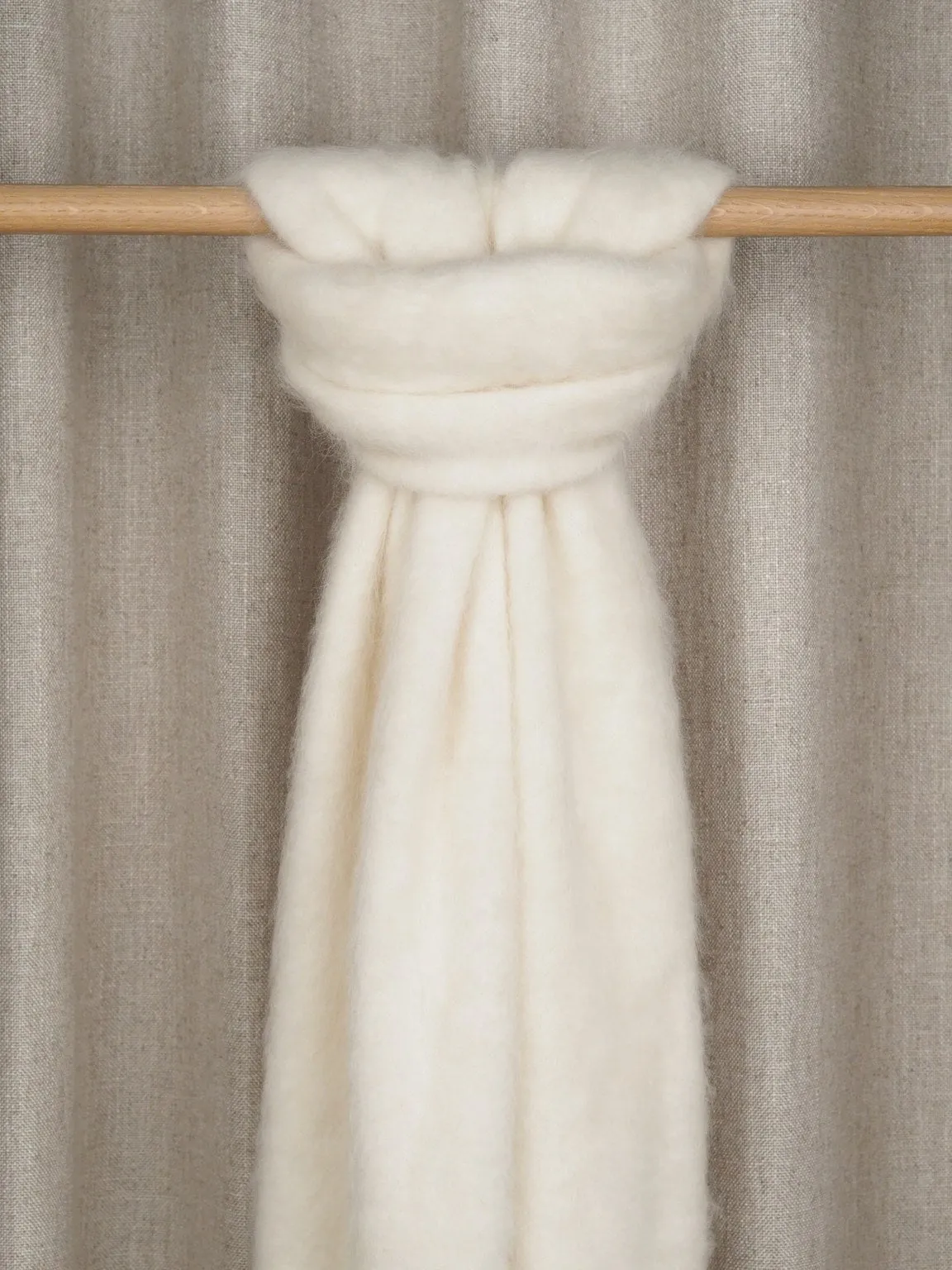 Alina Alpaca Blend Scarf Cream sold by Ivalo.com product image thumbnail 2