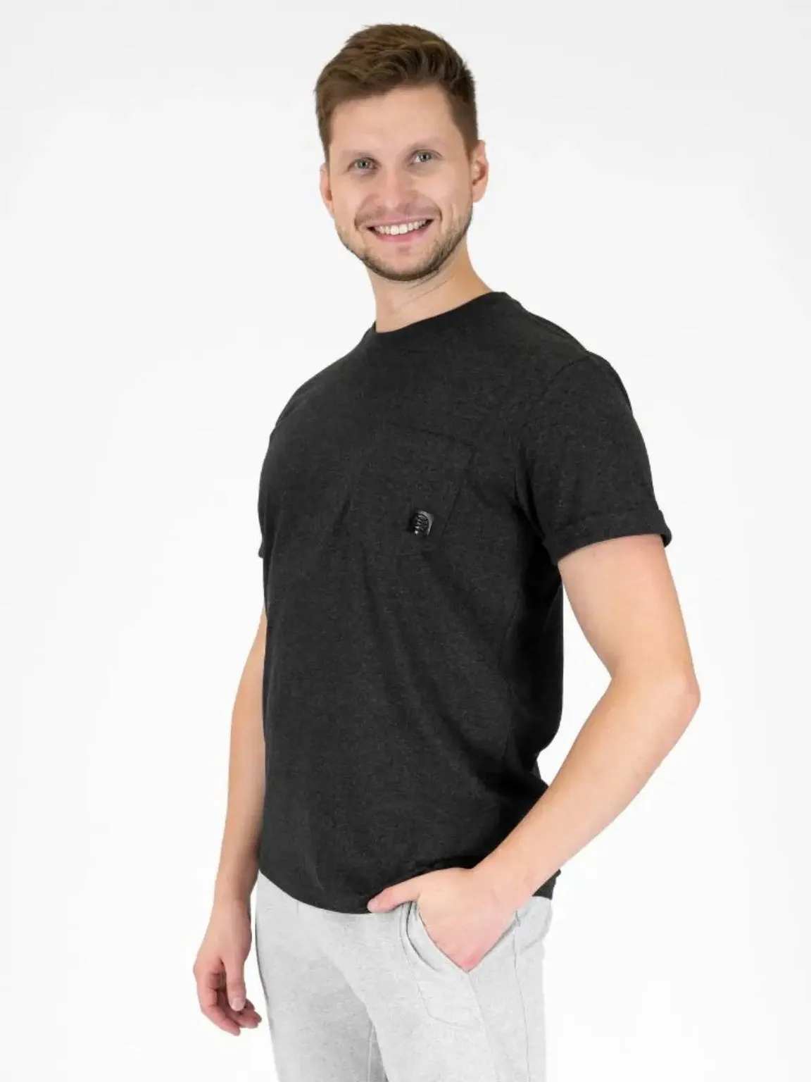 Malmi T-Shirt Anthracite sold by Ivalo.com product image thumbnail 4