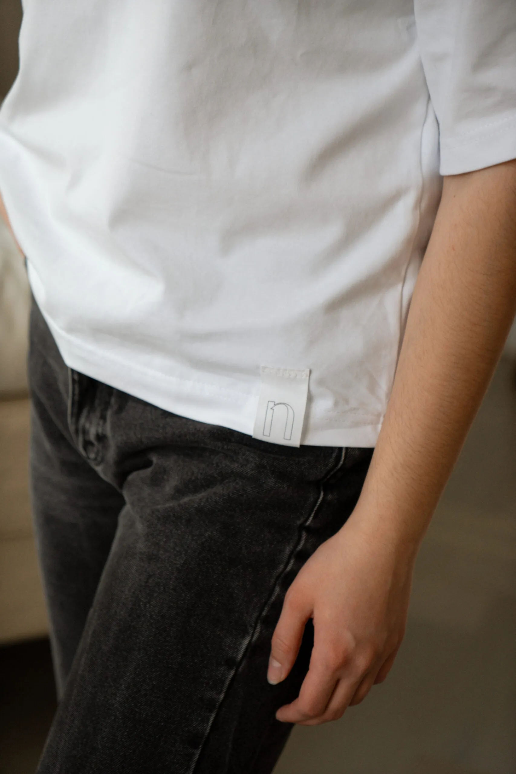 Line T-Shirt White sold by Ivalo.com product image thumbnail 3