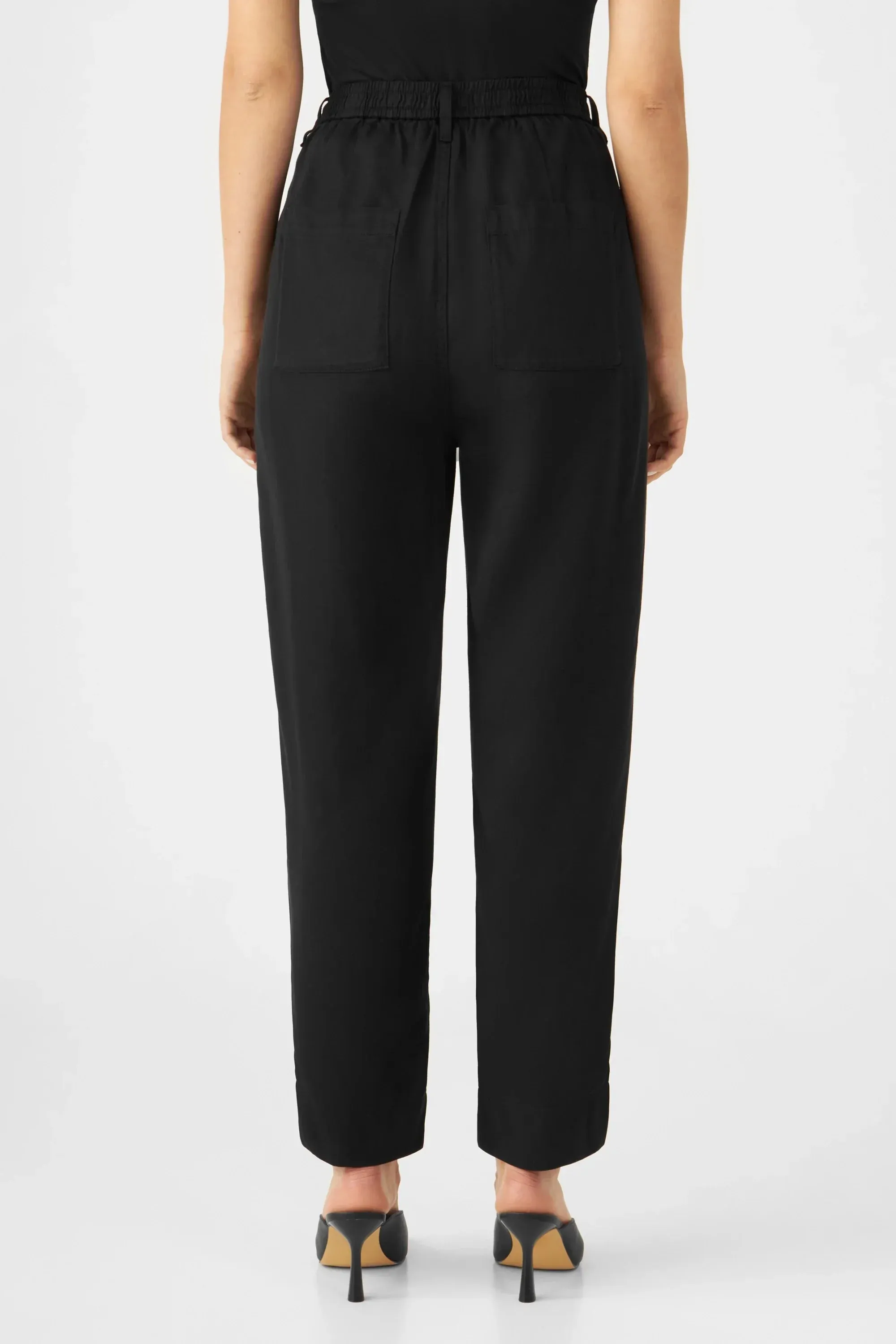 Sunshine Tapered Tencel Trousers Midnight Black sold by Ivalo.com product image thumbnail 2