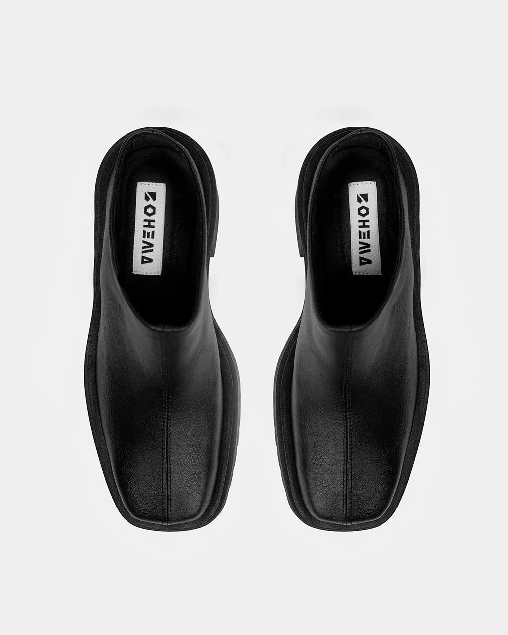 Squared Mule Grape Leather Black sold by Ivalo.com product image thumbnail 5