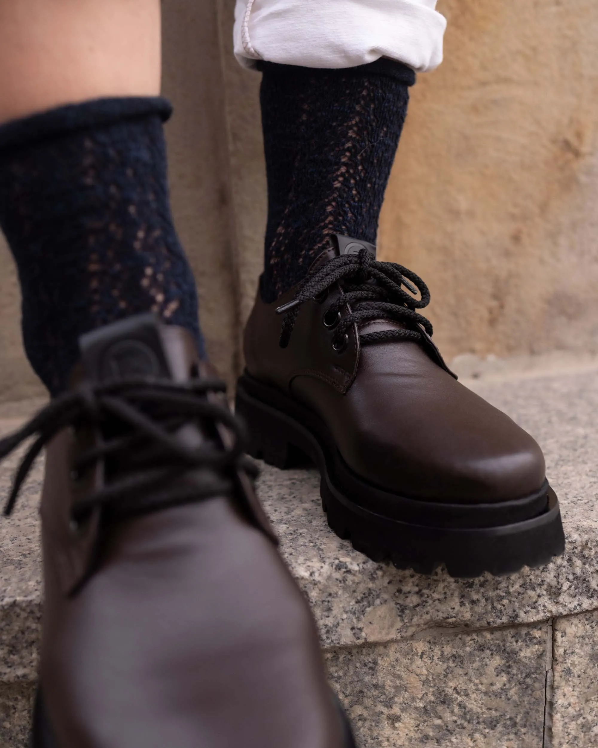 Women's Chunky Derbs No. 2 Chocolate Dark Brown sold by Ivalo.com product image thumbnail 3