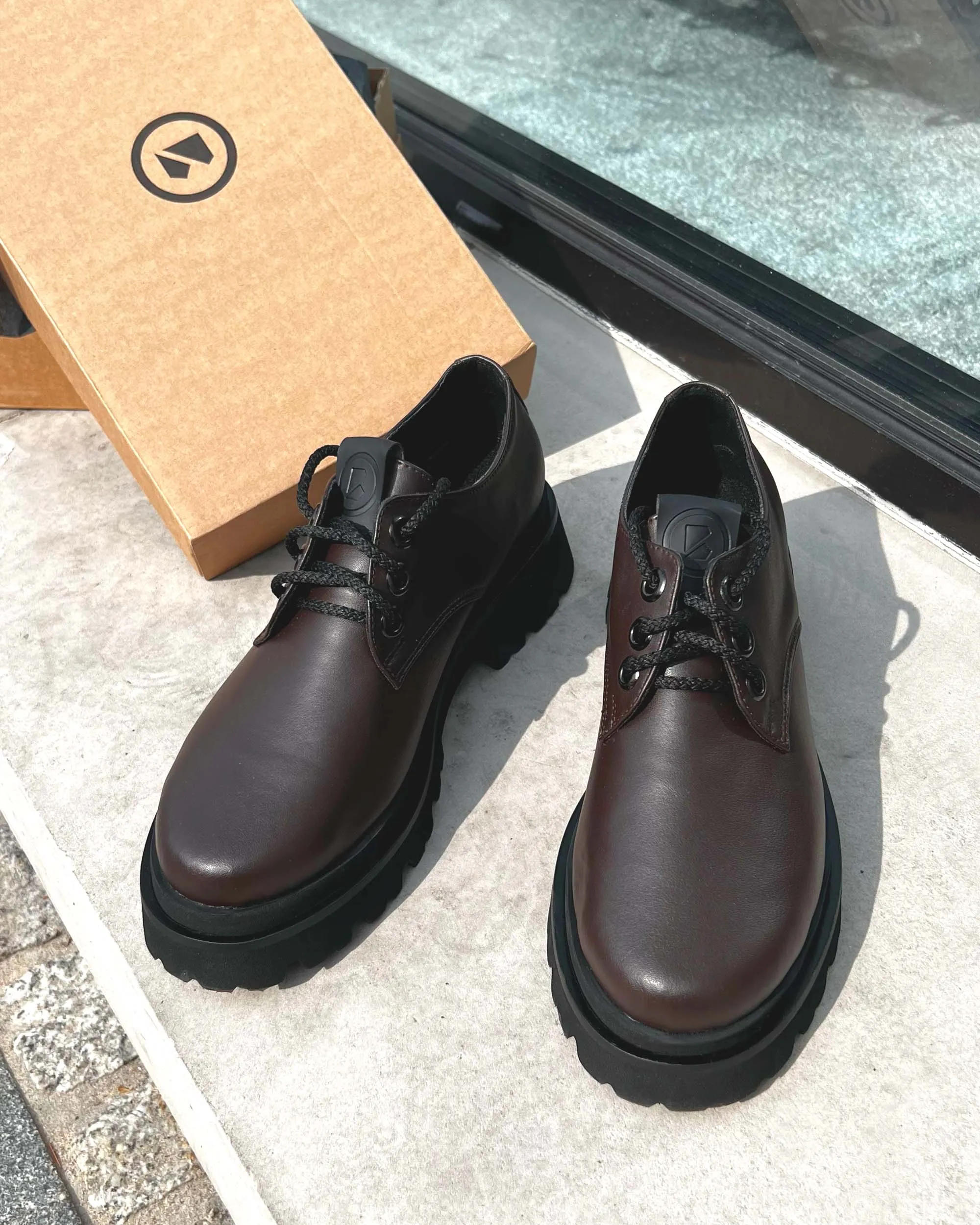 Women's Chunky Derbs No. 2 Chocolate Dark Brown sold by Ivalo.com product image thumbnail 4