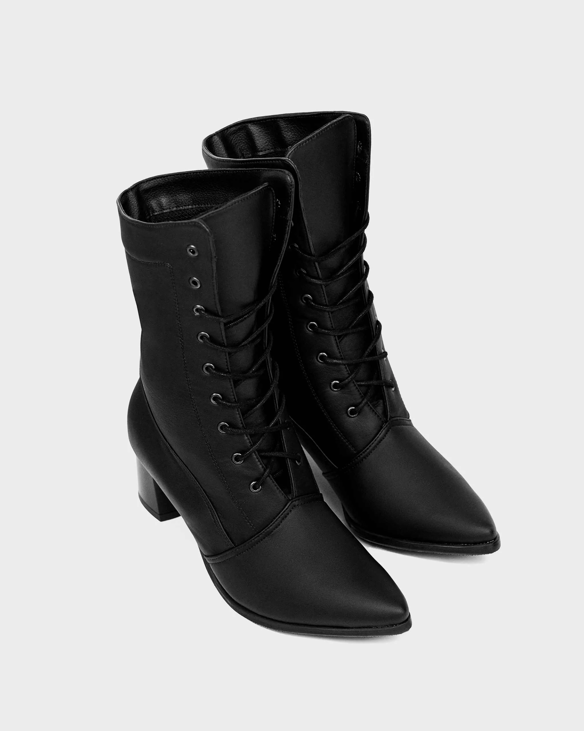 High Cactus Leather Boots Black sold by Ivalo.com product image thumbnail 2