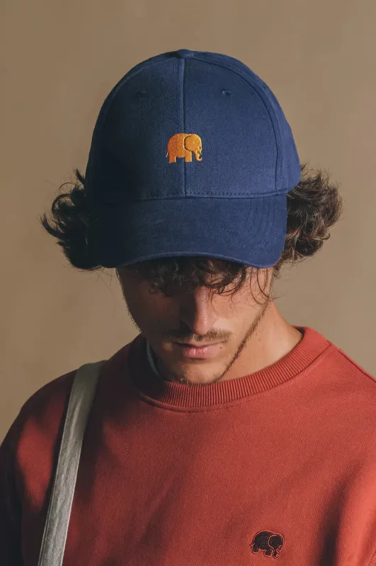 Classic 6 Panel Cap Navy sold by Ivalo.com