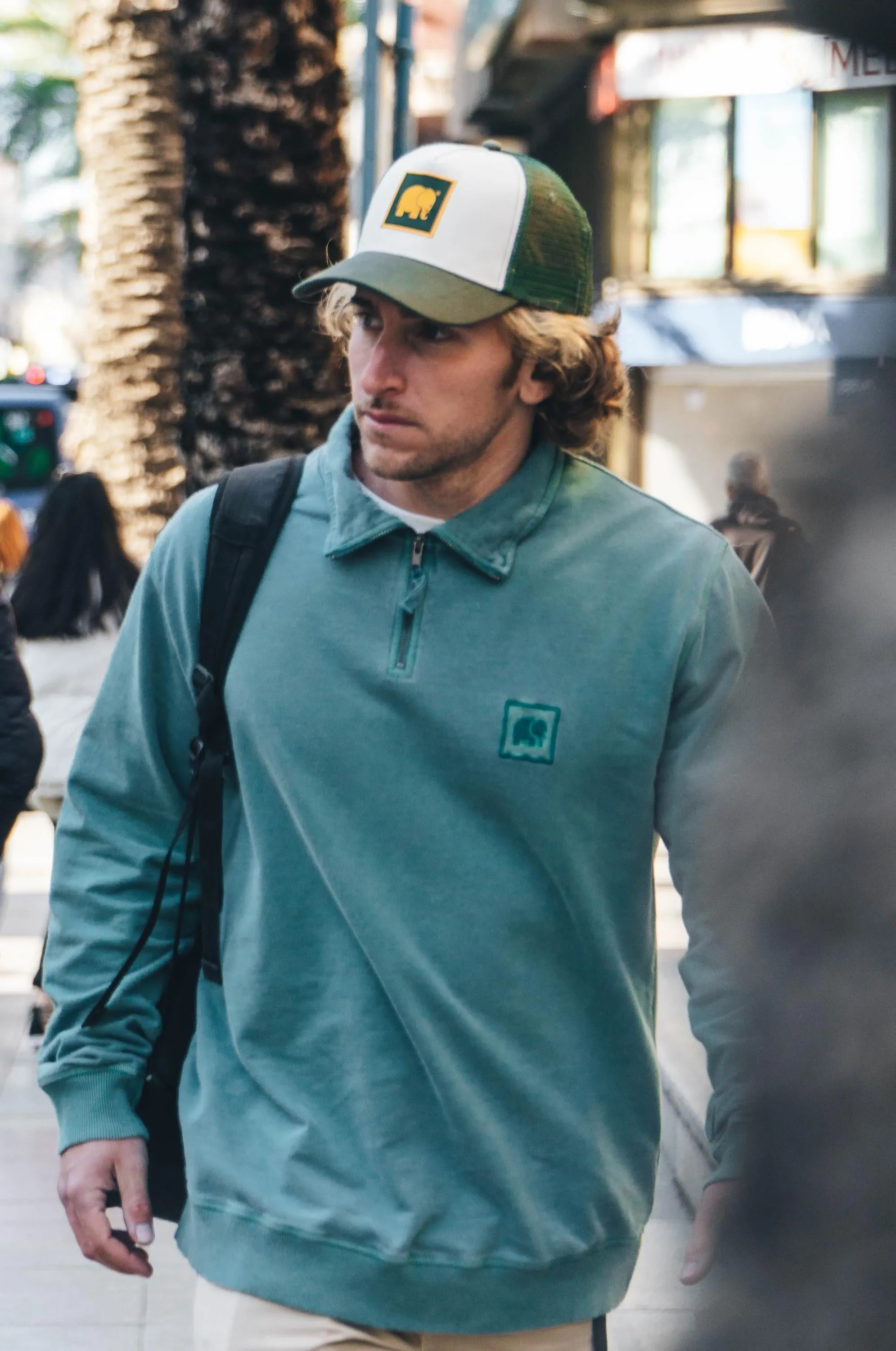 Classic Trucker Cap Kombu Green sold by Ivalo.com product image thumbnail 4