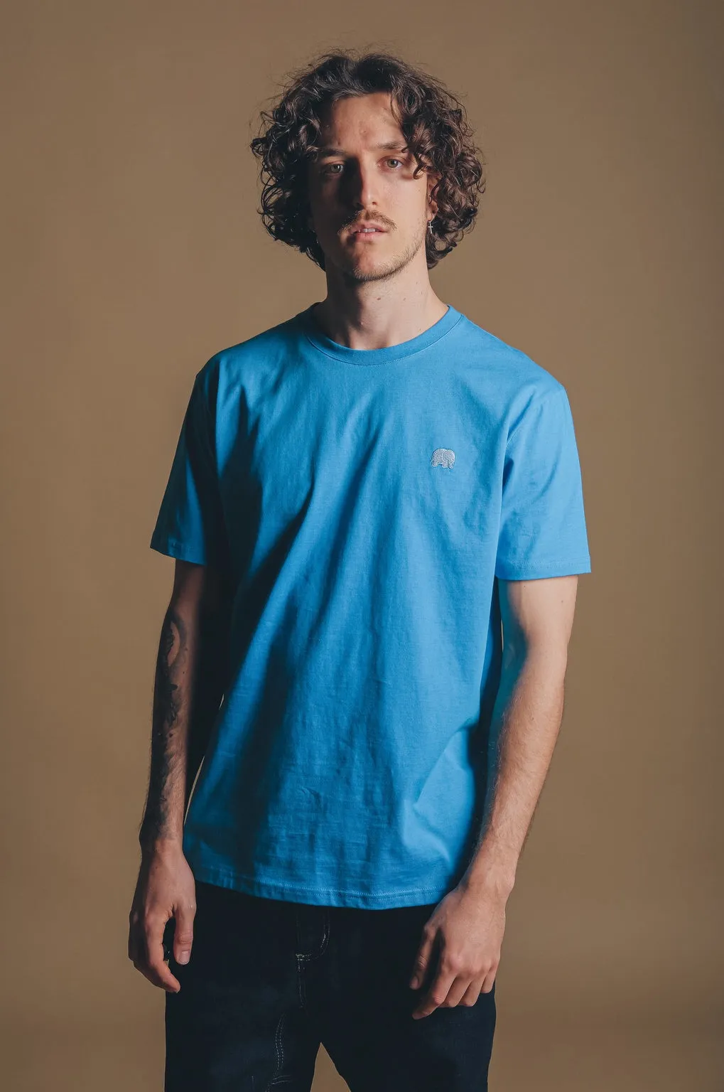 Essential T-Shirt Mediterranian Blue sold by Ivalo.com product image thumbnail 5