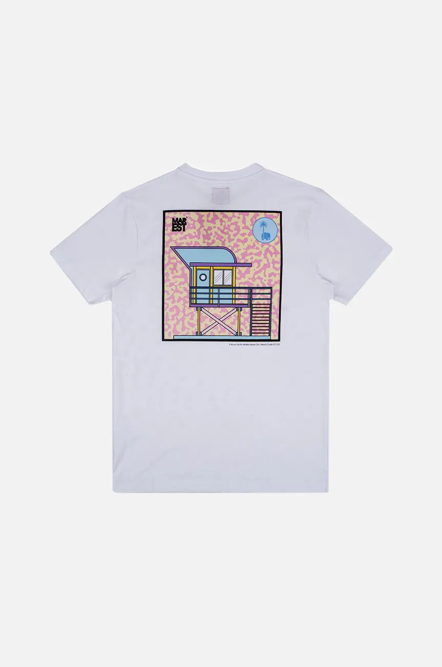 Antonyo Marest x Trendsplant Art Hut T-Shirt White sold by Ivalo.com product image thumbnail 2