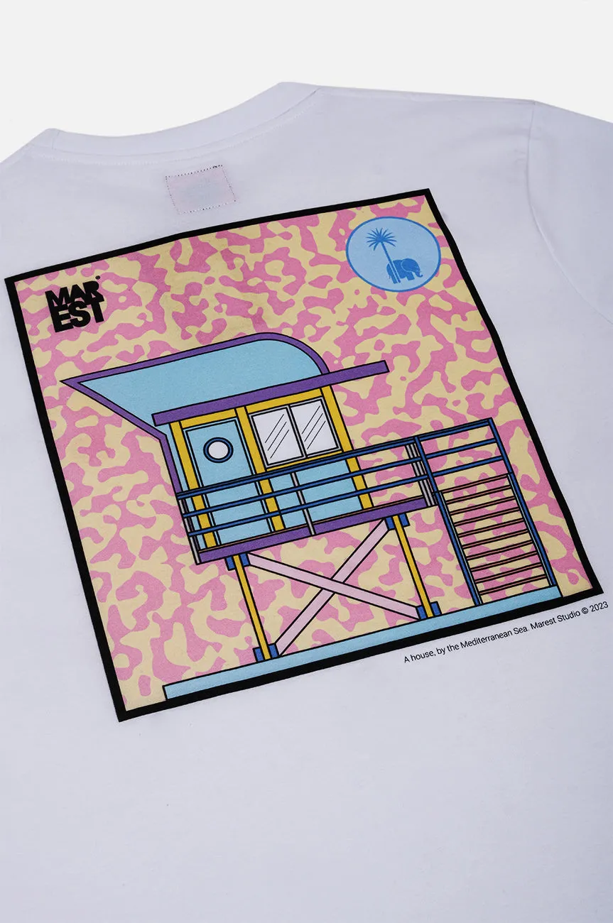 Antonyo Marest x Trendsplant Art Hut T-Shirt White sold by Ivalo.com product image thumbnail 4