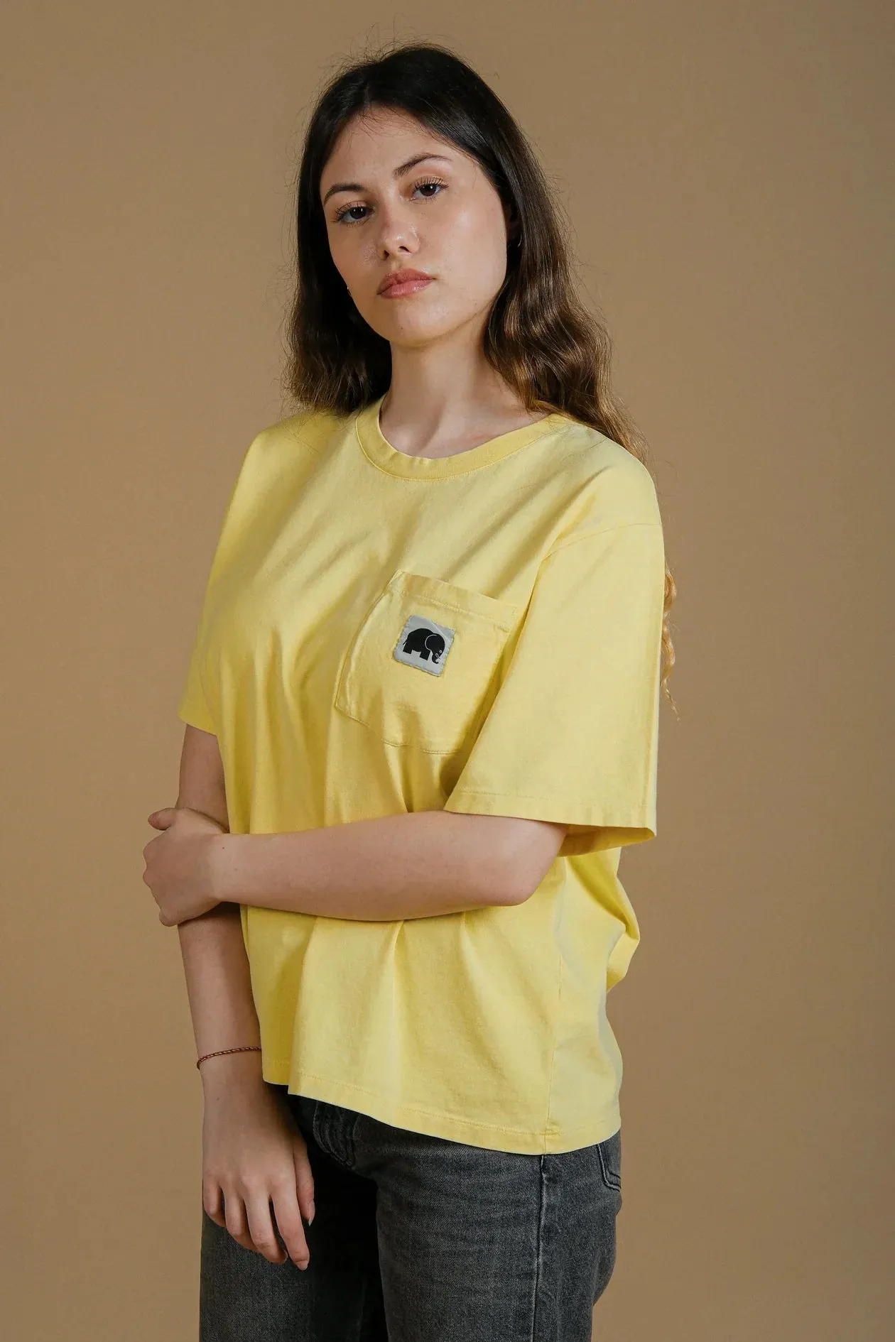 Women's Pigment T-Shirt Phoenix Date Yellow sold by Ivalo.com