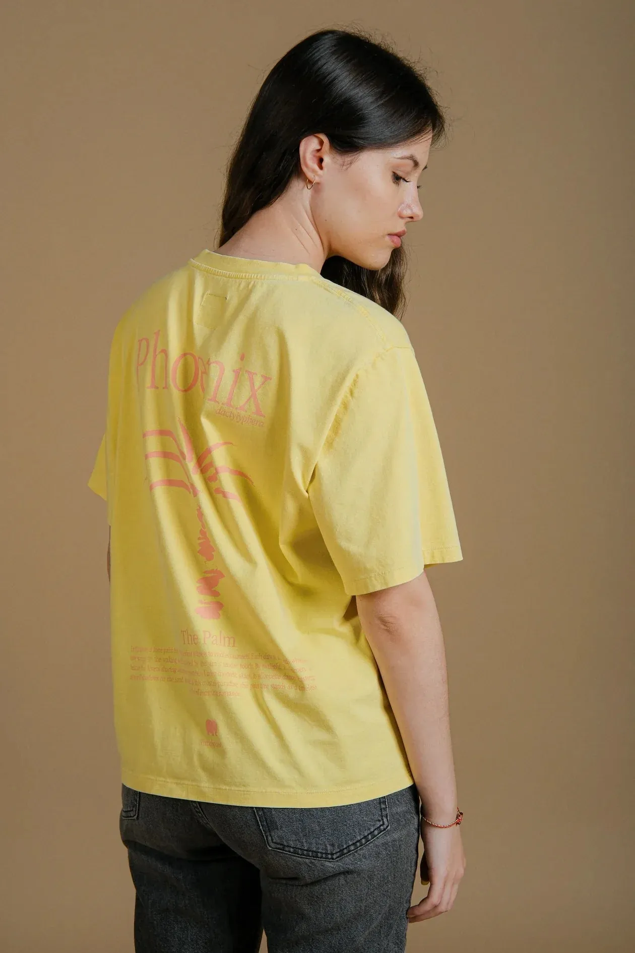 Women's Pigment T-Shirt Phoenix Date Yellow sold by Ivalo.com product image thumbnail 2