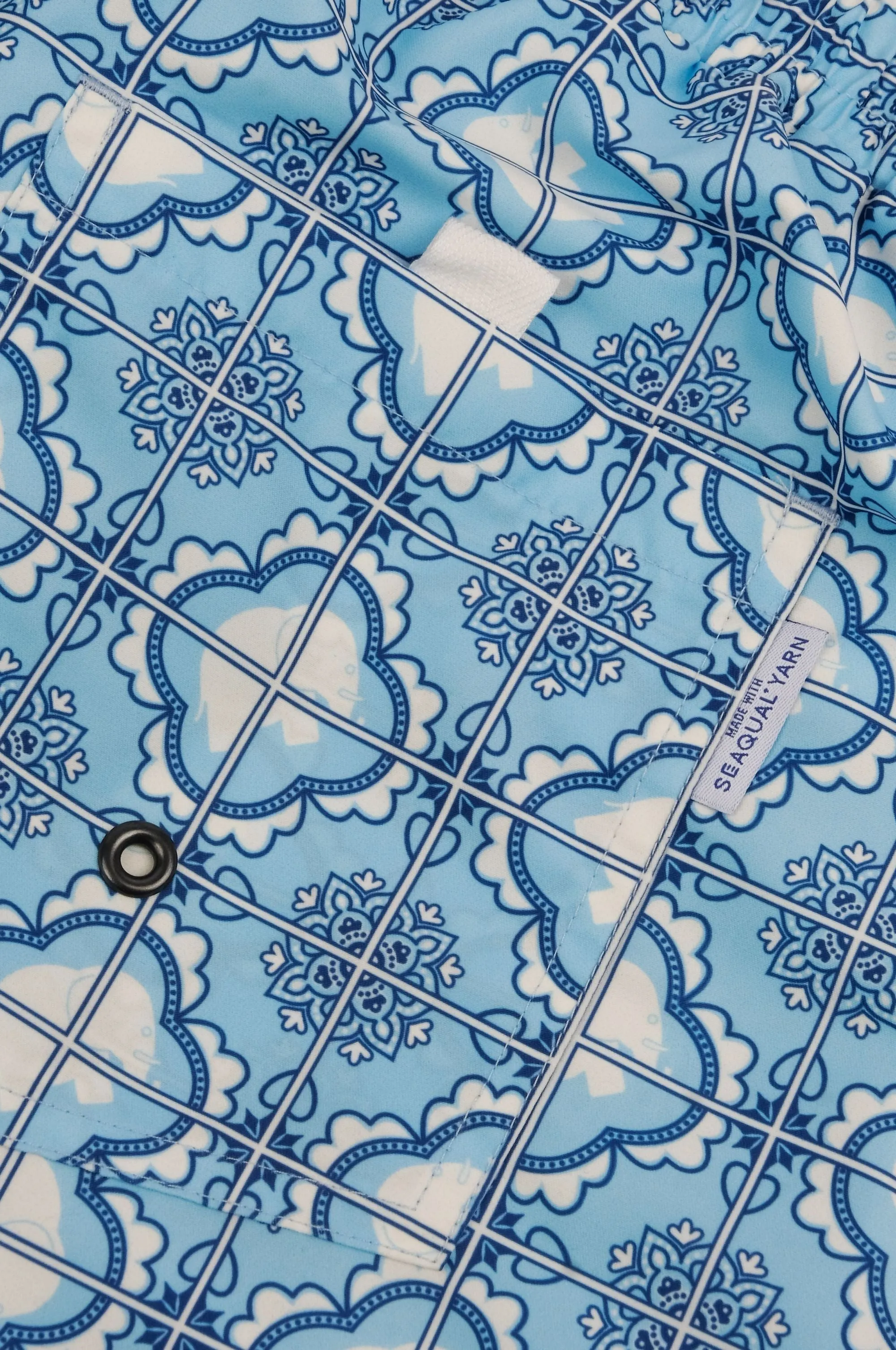 Men's Tiles Swim Shorts Light Blue sold by Ivalo.com product image thumbnail 5