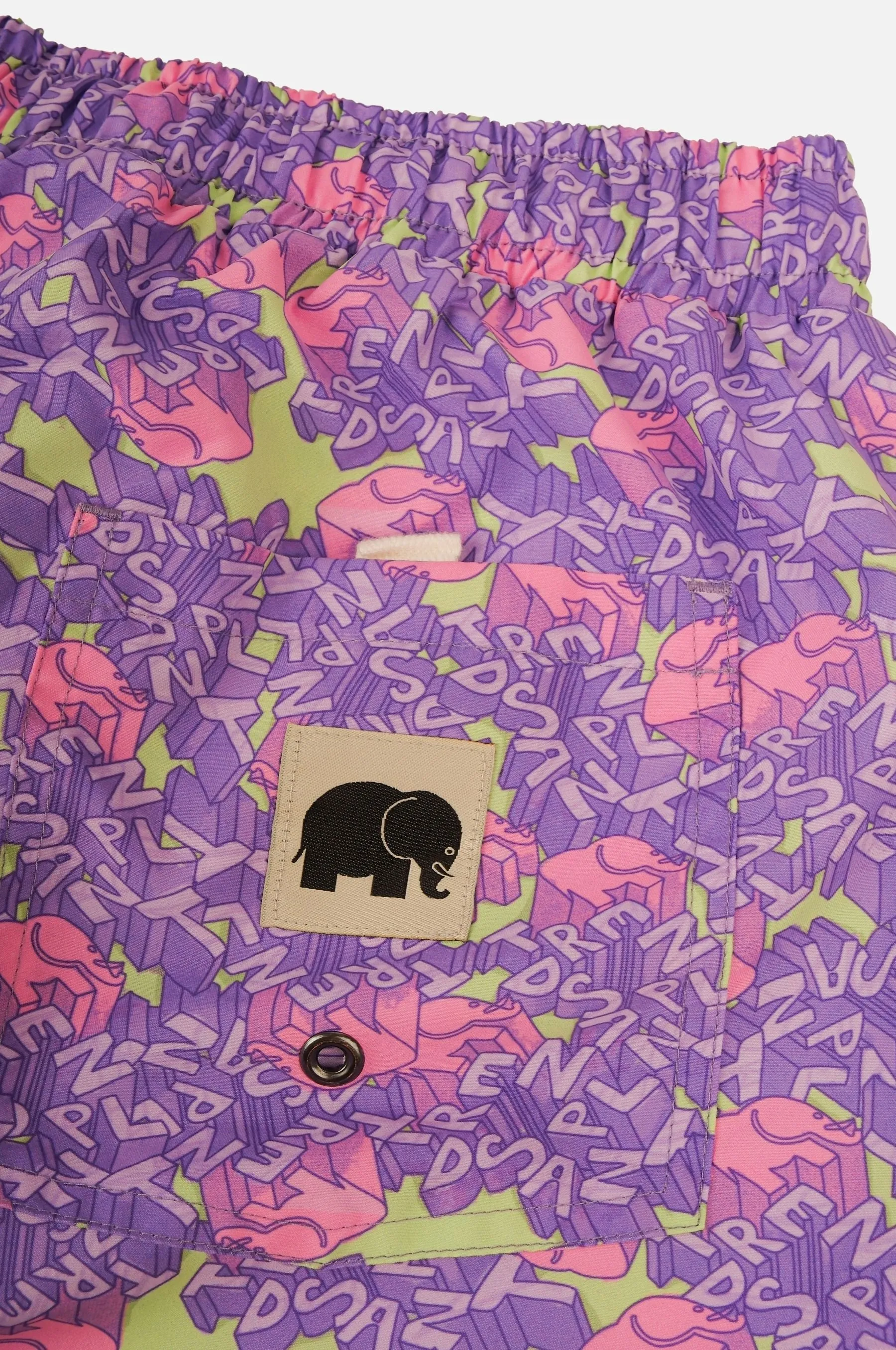 Men's Trippyplant Swim Shorts Sour Grape sold by Ivalo.com product image thumbnail 4