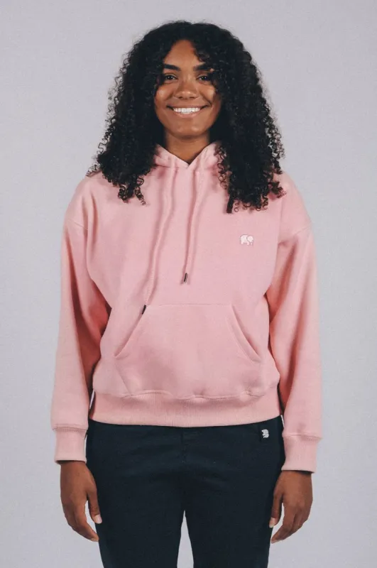 Trendsplant Organic Essential Oversized Hoodie Pale Pink sold by Ivalo.com