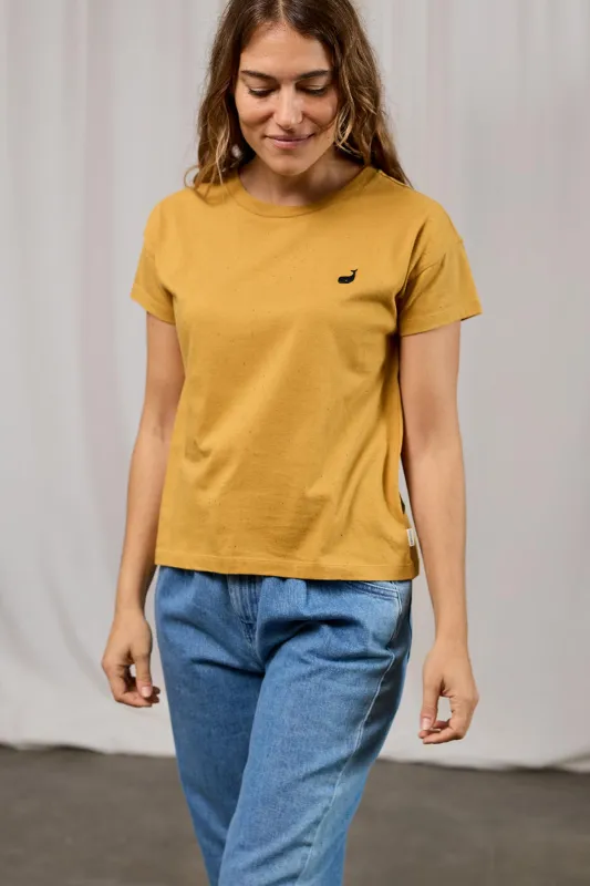 Sepanggar T-Shirt Ochre sold by Ivalo.com