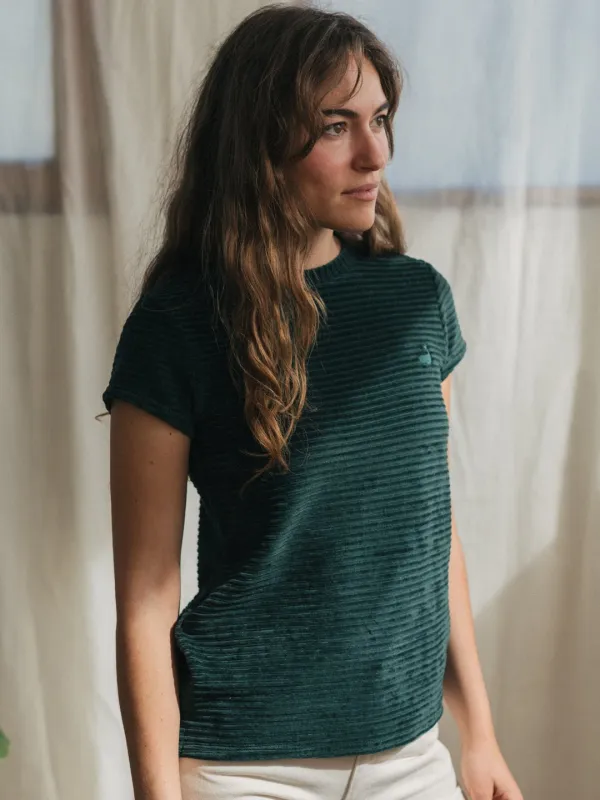 Ariadna T-Shirt Deep Green sold by Ivalo.com