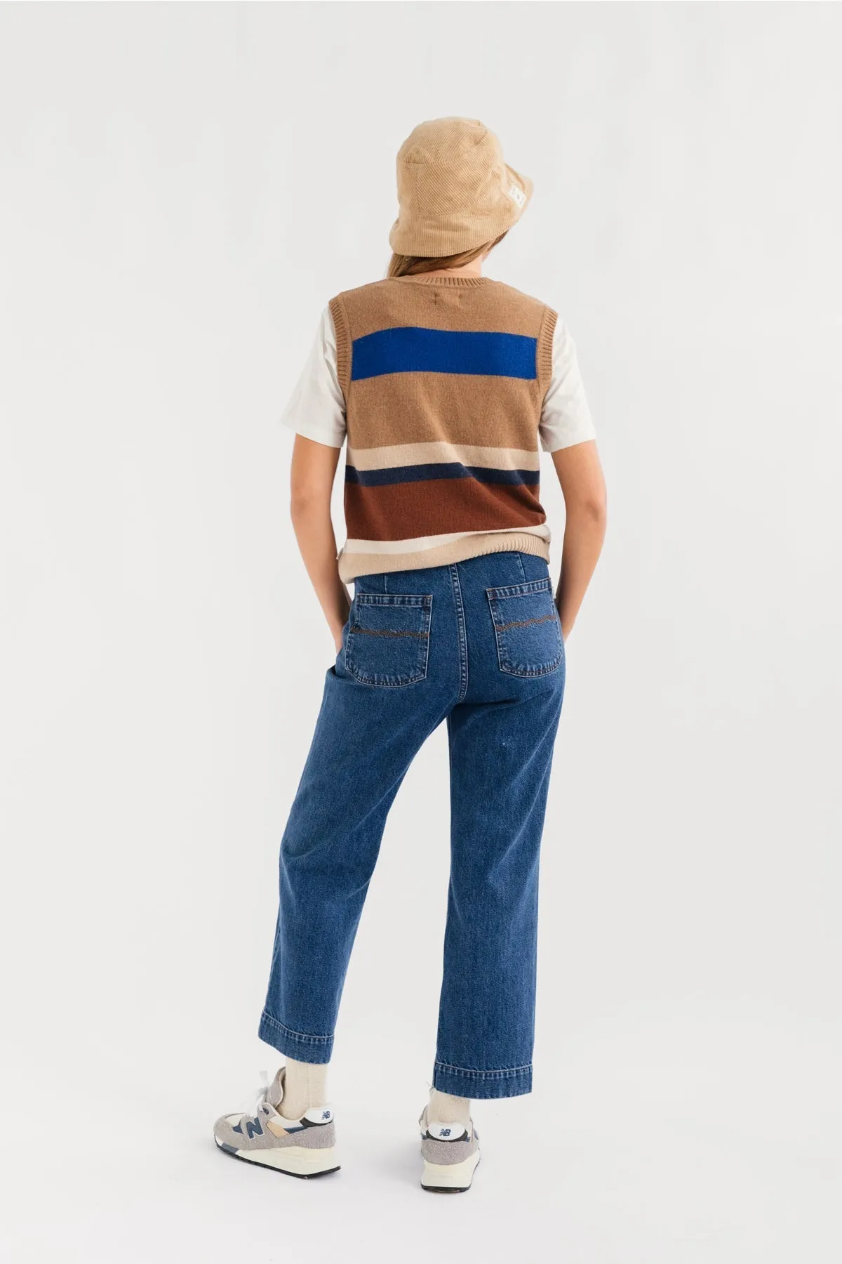 Murrisk Knitted Vest Stripes sold by Ivalo.com product image thumbnail 2