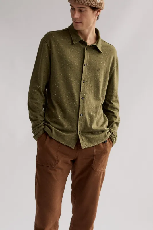 Bleiksoya Shirt Moss Green sold by Ivalo.com