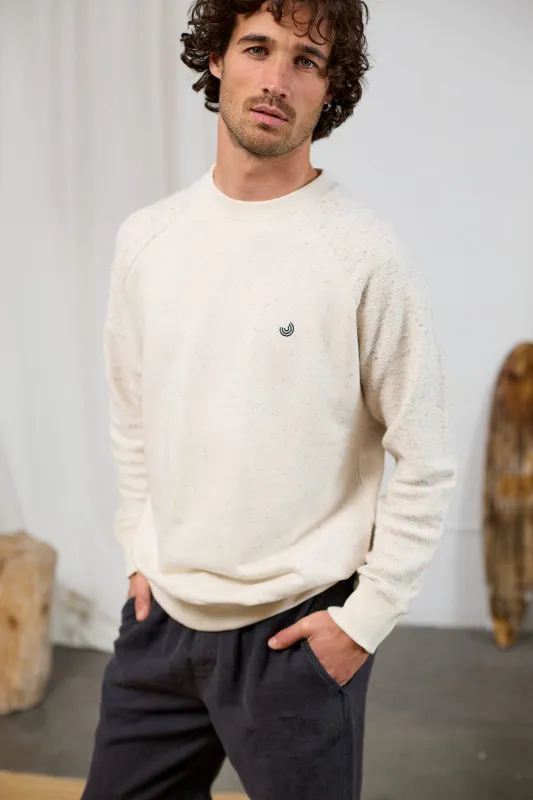 Dunmore Sweatshirt Ecru sold by Ivalo.com