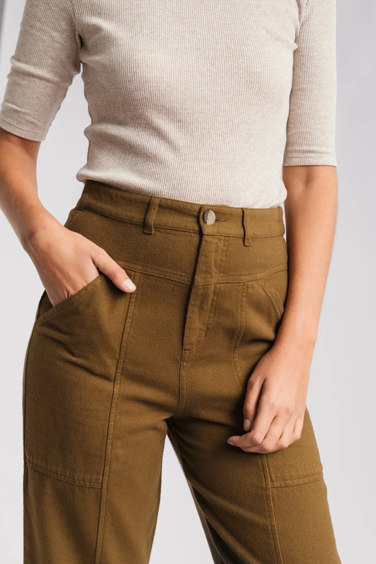 Luhme Pants Dusty Ochre sold by Ivalo.com product image thumbnail 2