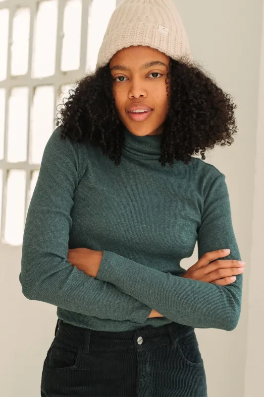 Canna Turtleneck Top Mediterranean Green sold by Ivalo.com