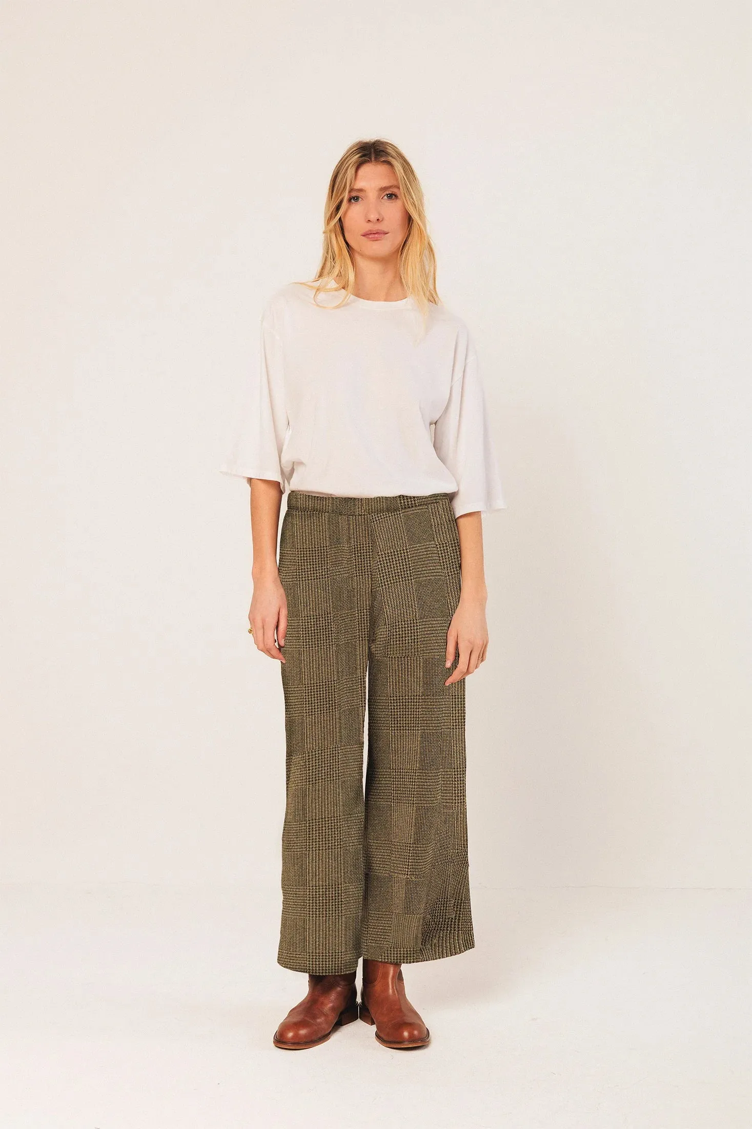 James Culottes Pants Khaki sold by Ivalo.com