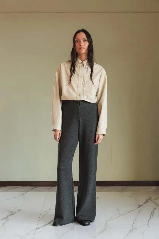 Double Jacquard Knitted Pants Marengo sold by Ivalo.com