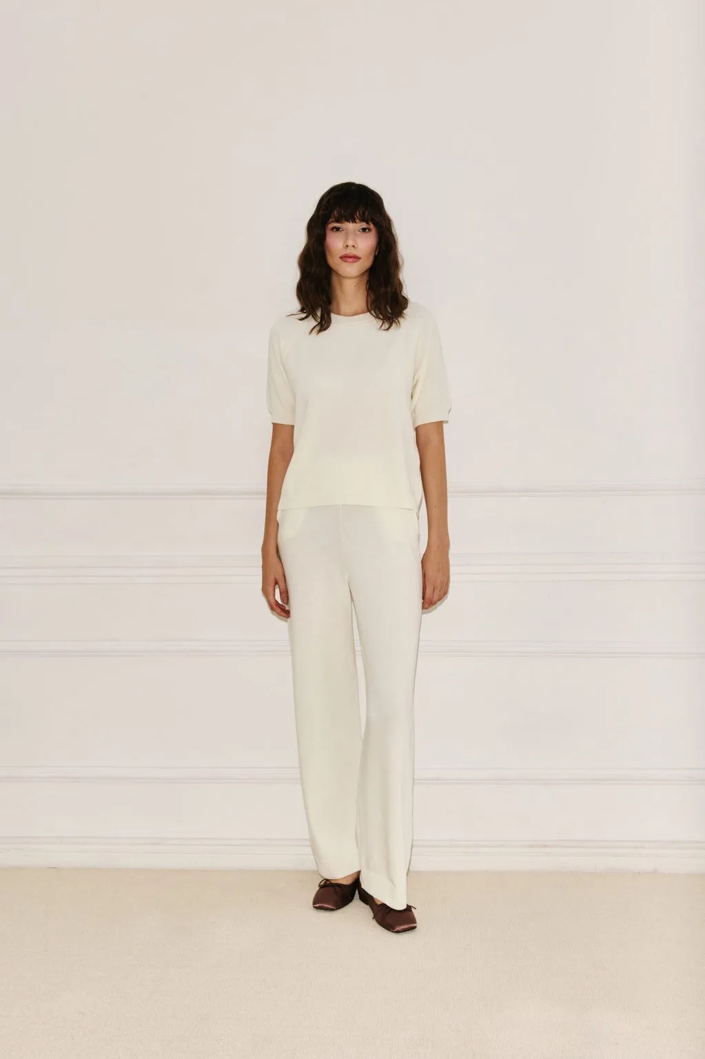 Amelié blouse with short sleeves ecru sold by Ivalo.com product image thumbnail 5