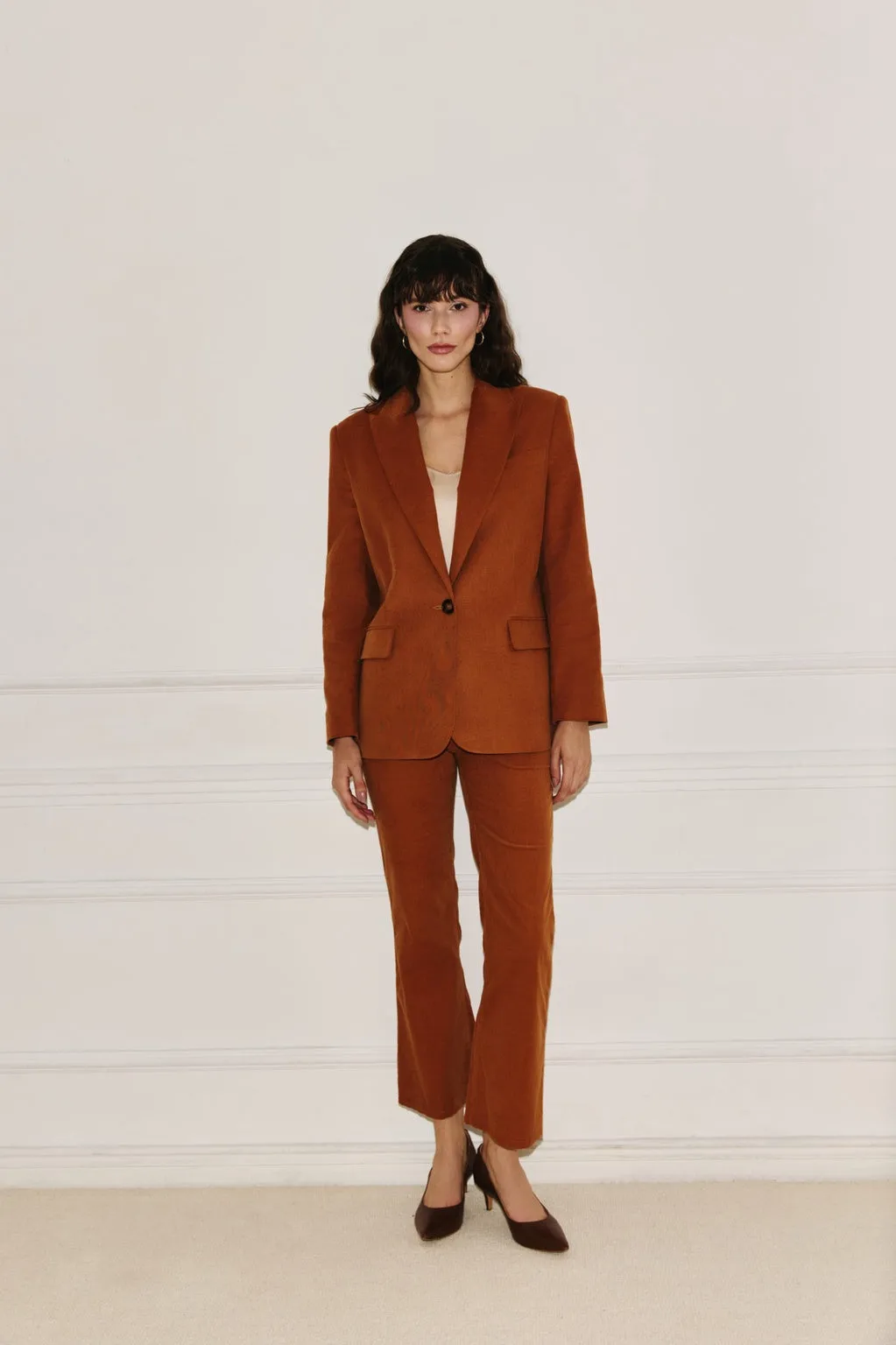 Corduroy Jacket Cognac brown sold by Ivalo.com product image thumbnail 3