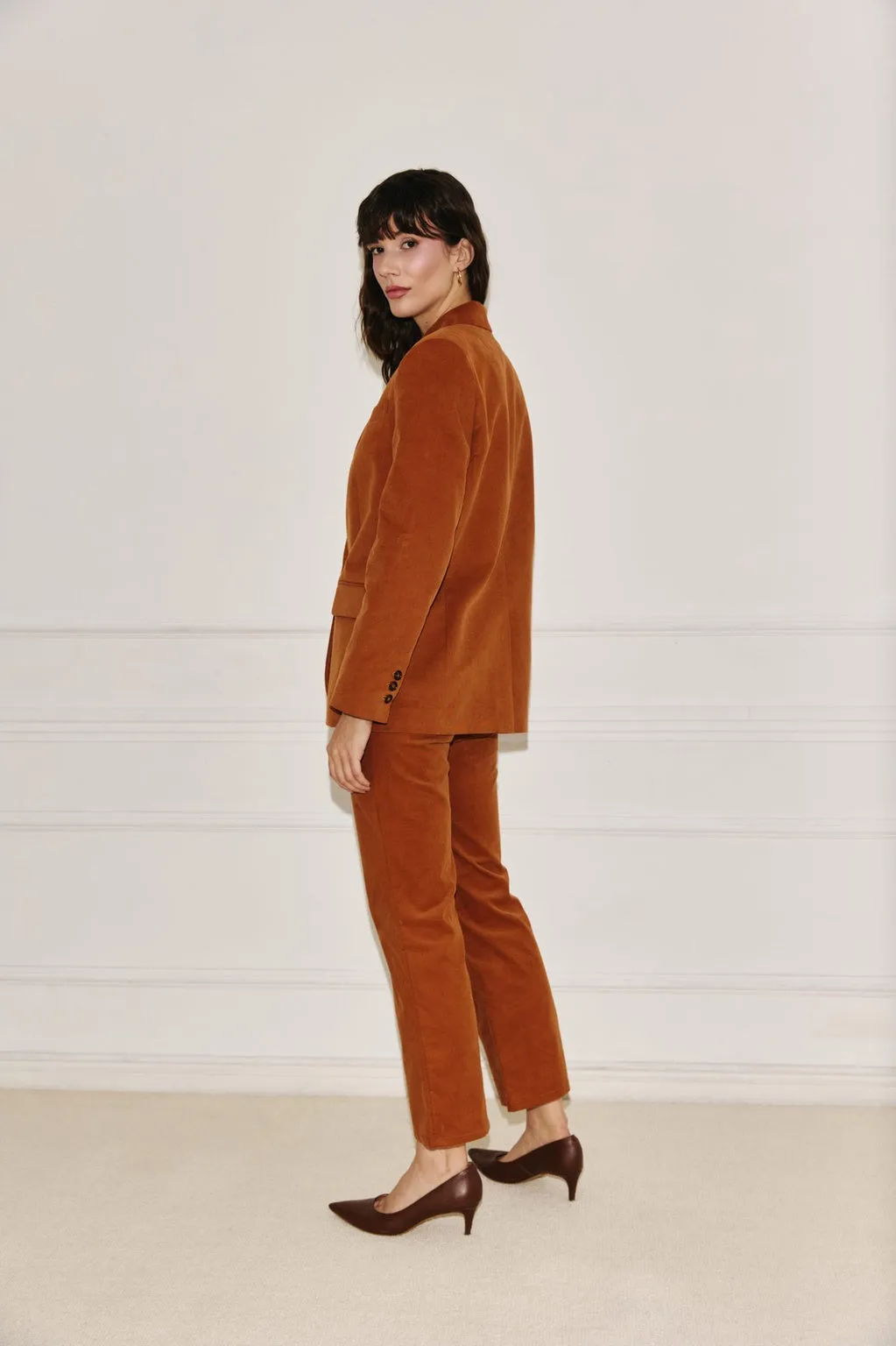 Corduroy Jacket Cognac brown sold by Ivalo.com product image thumbnail 5