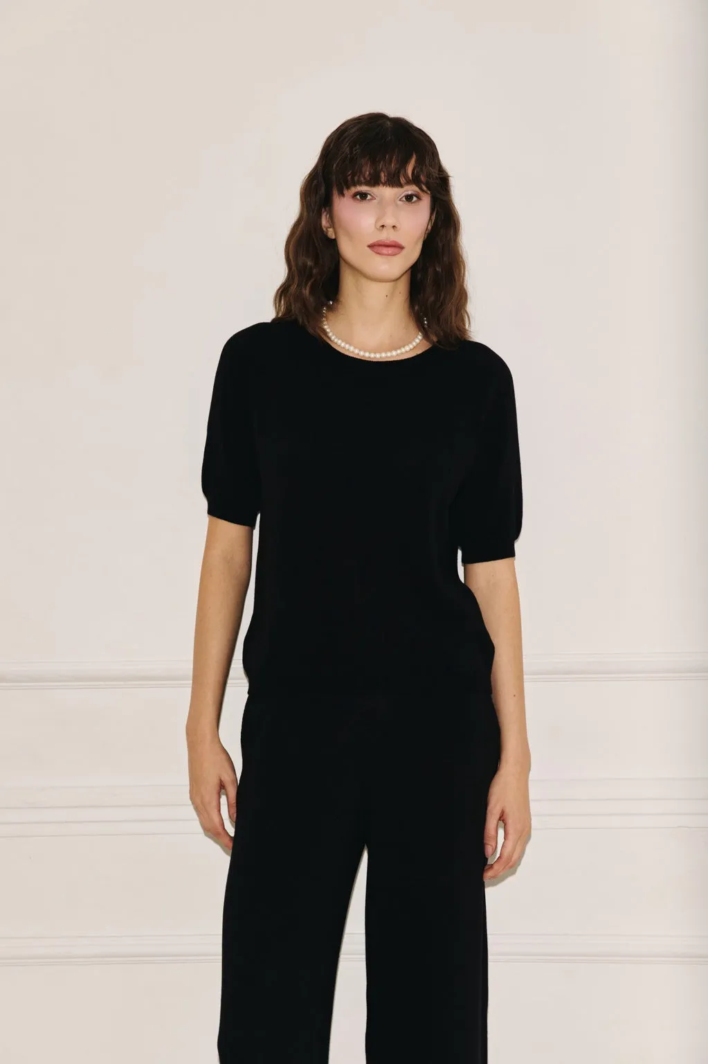 Amelié blouse with short sleeves black sold by Ivalo.com product image thumbnail 4