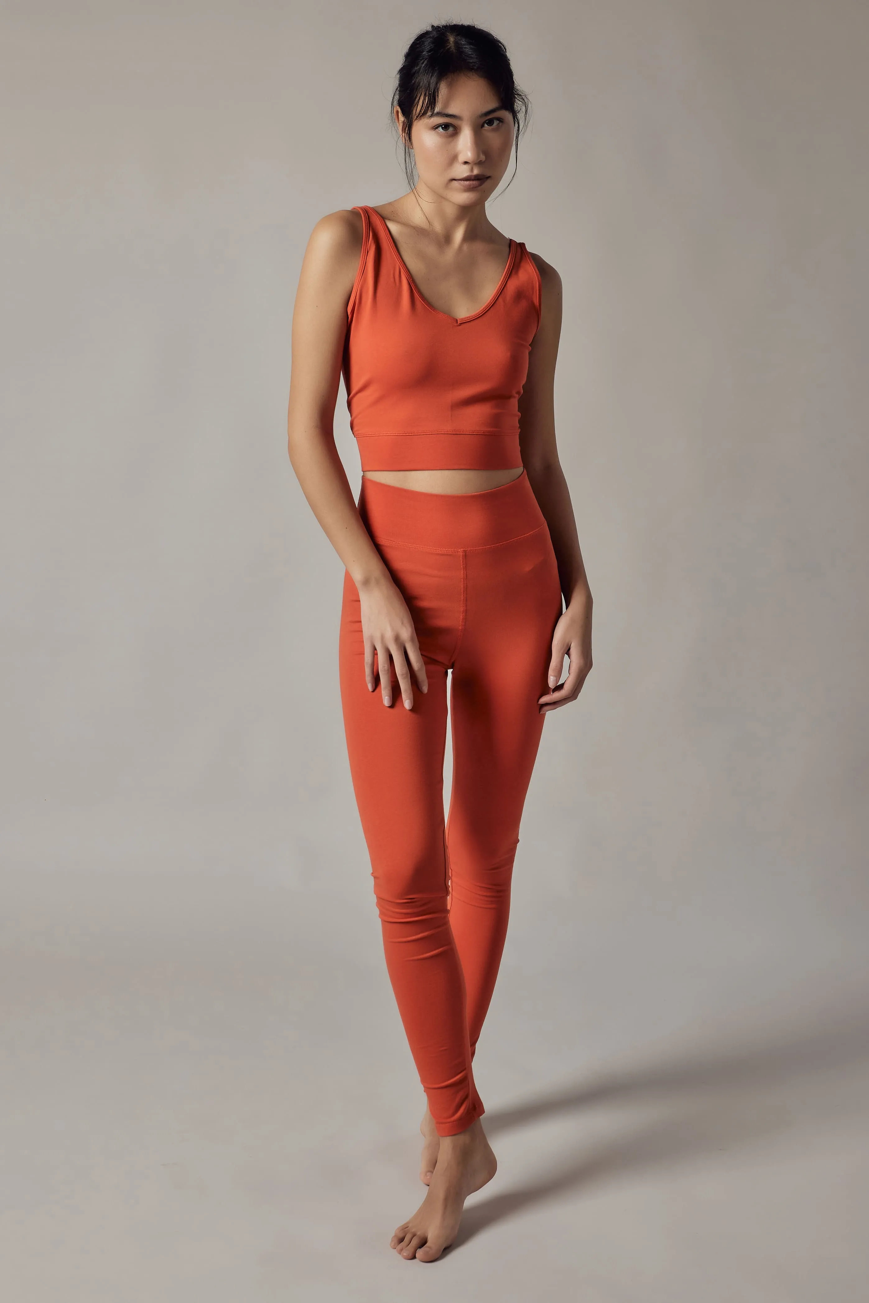 Women's High Waist Organic Cotton Leggings sold by Ivalo.com product image thumbnail 3