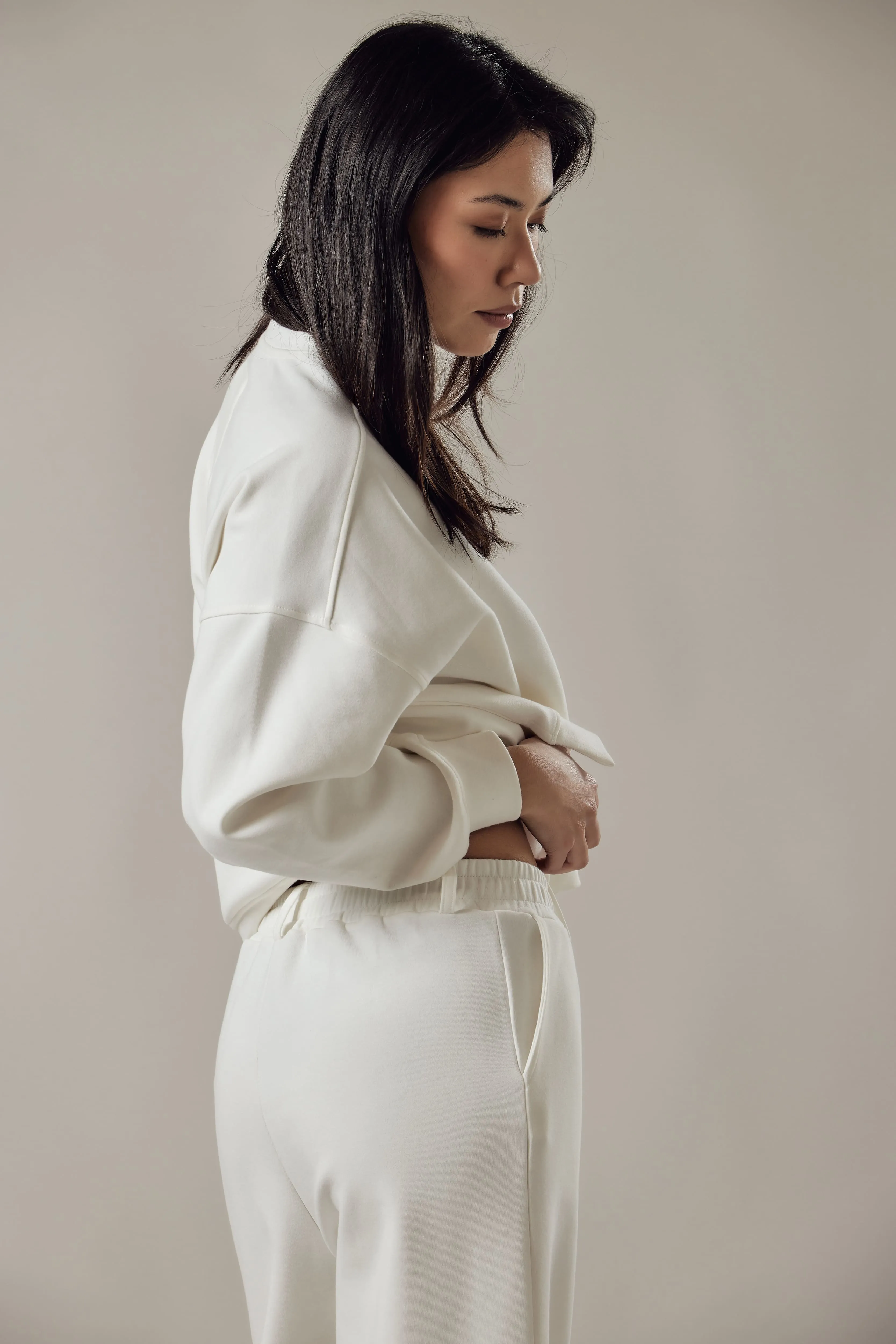 Women's Loose Fit Palazzo Pants Interlock sold by Ivalo.com product image thumbnail 5