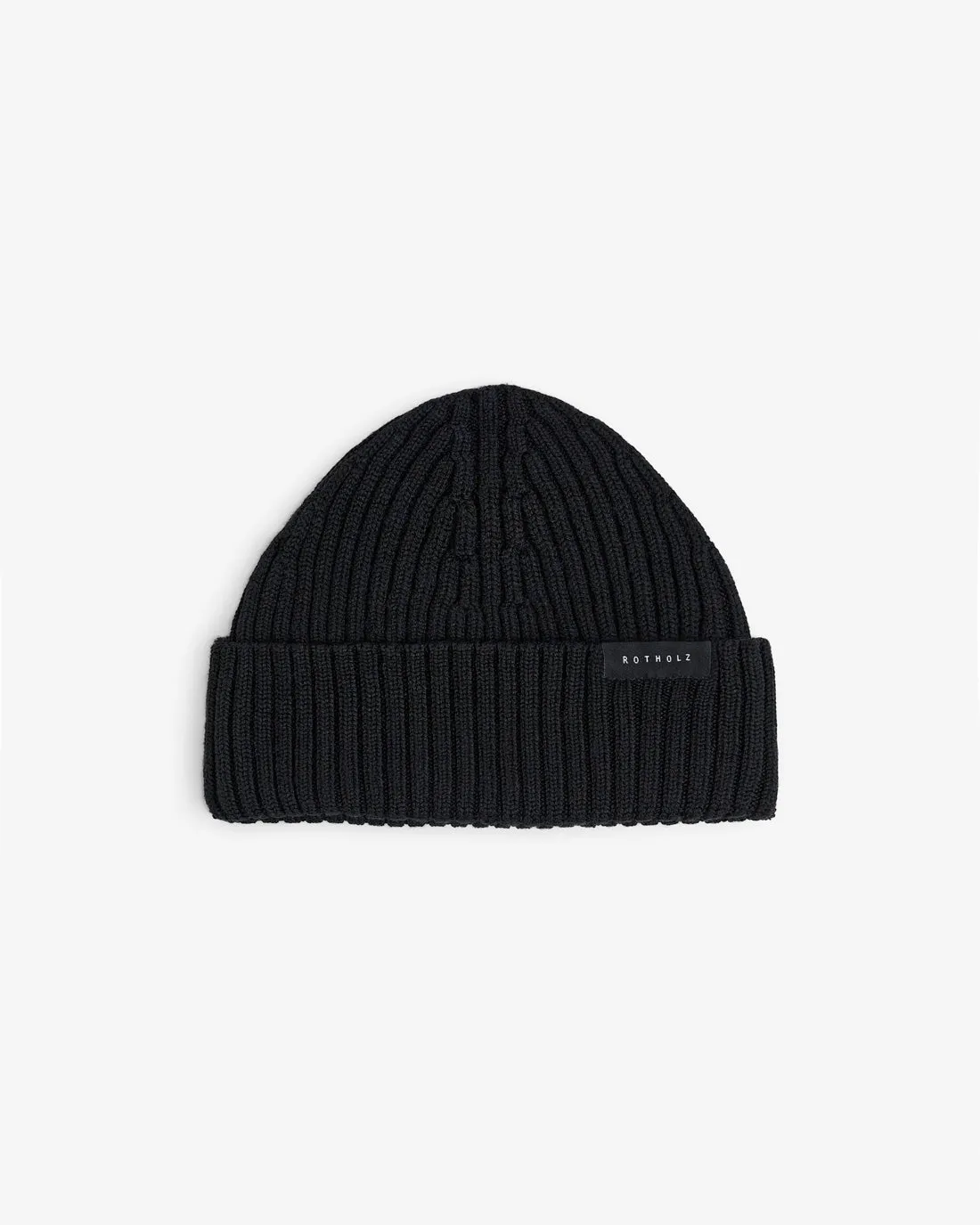 Short Ribbed Beanie Soft Black sold by Ivalo.com