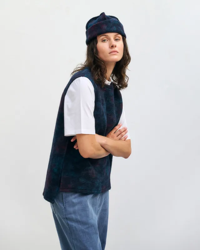 Oversized Vest Dark Aquarell sold by Ivalo.com