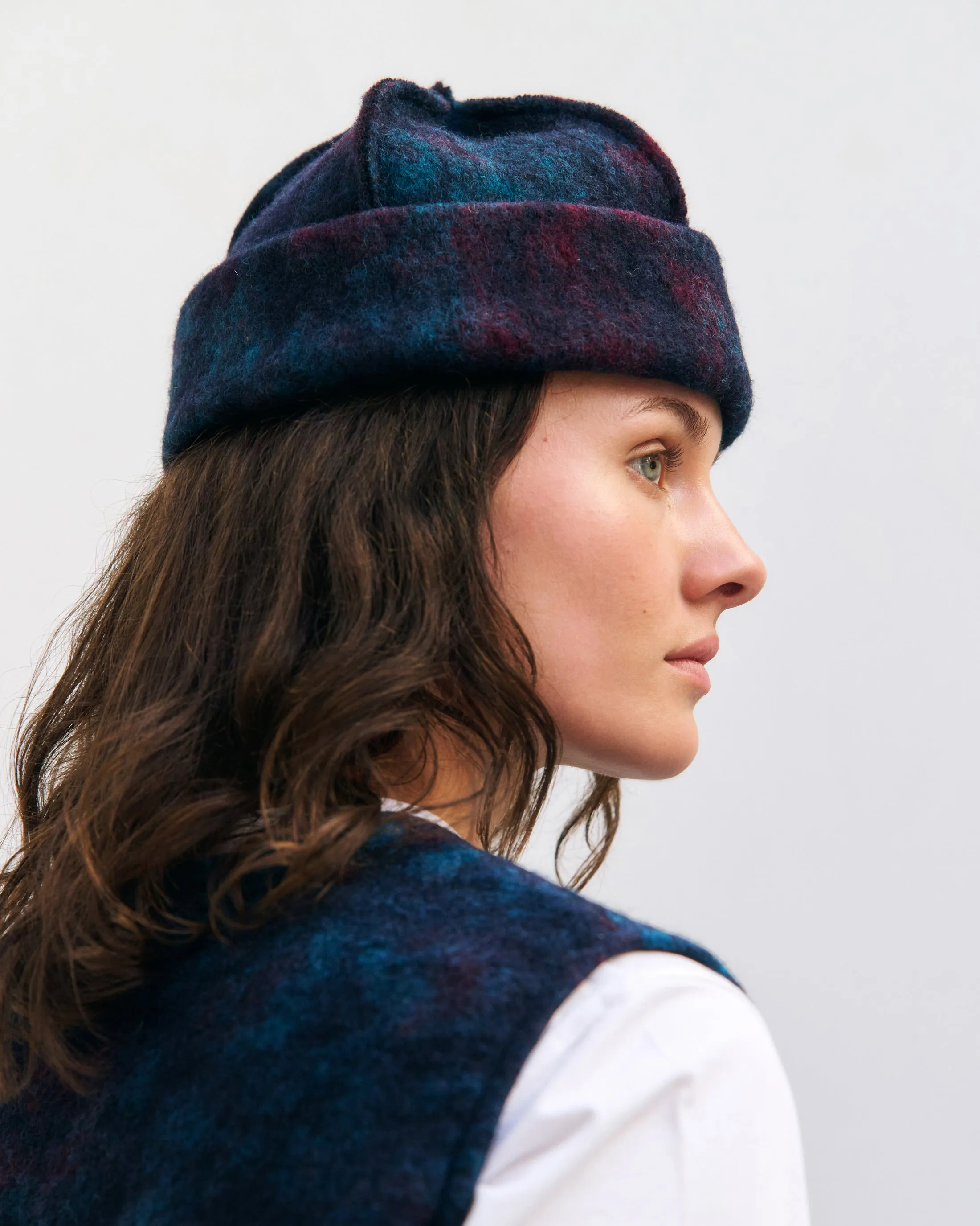 Oversized Vest Dark Aquarell sold by Ivalo.com product image thumbnail 5