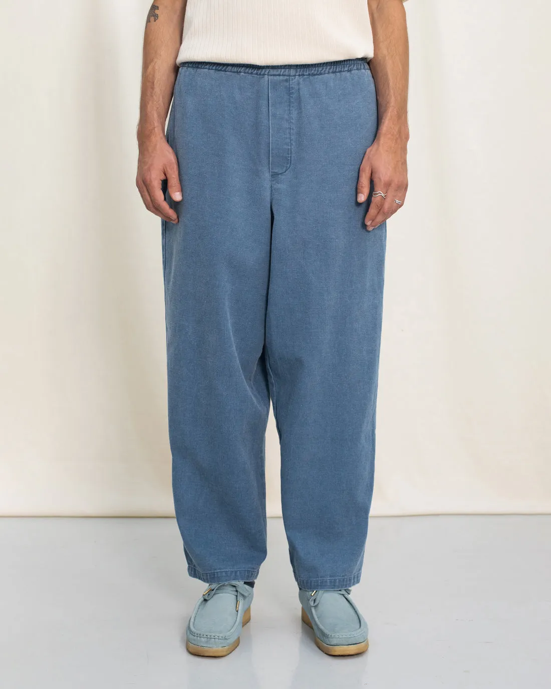 Wide Pants Washed Denim sold by Ivalo.com product image thumbnail 2