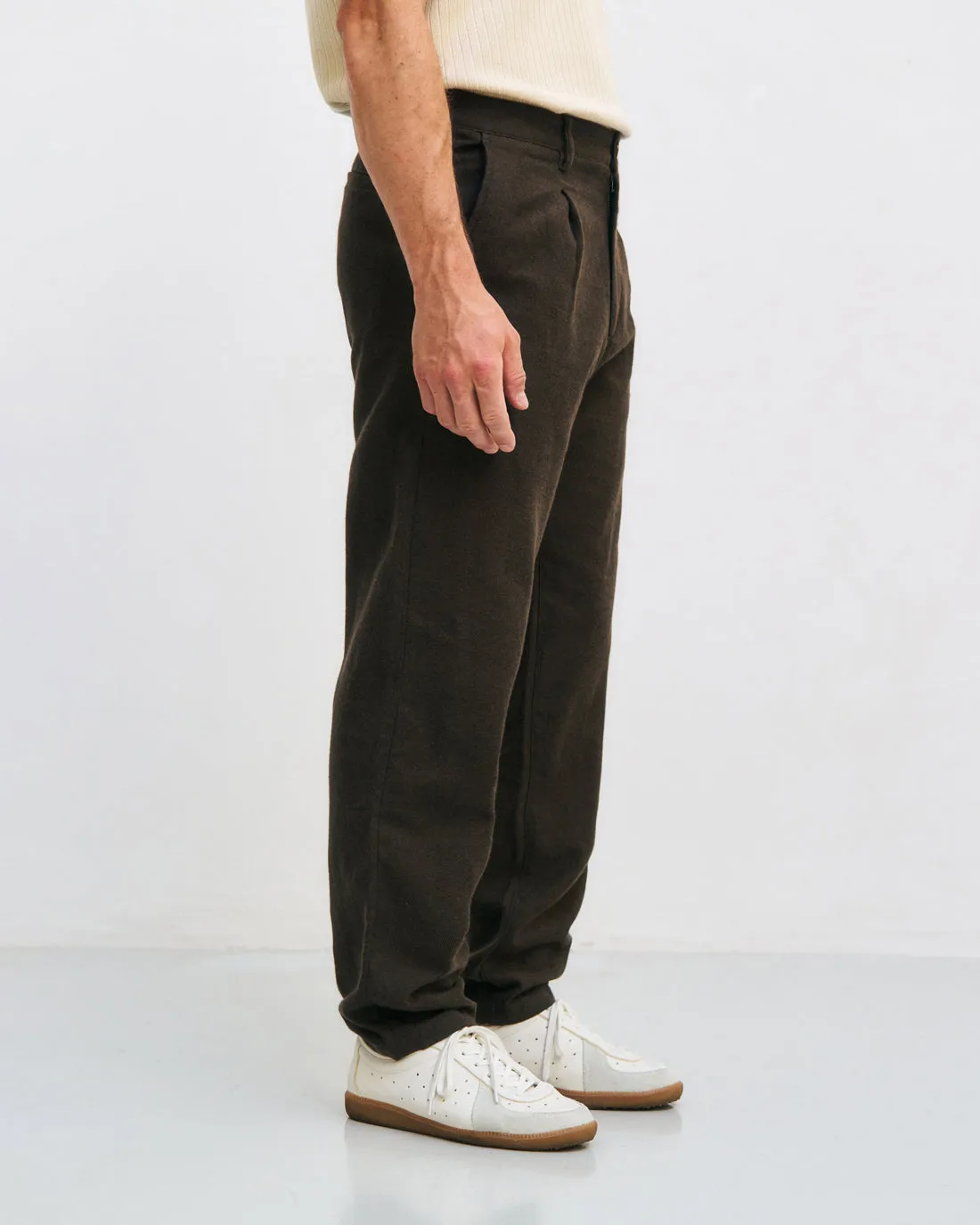 Flannel Everyday Pants Twill Brown sold by Ivalo.com product image thumbnail 3