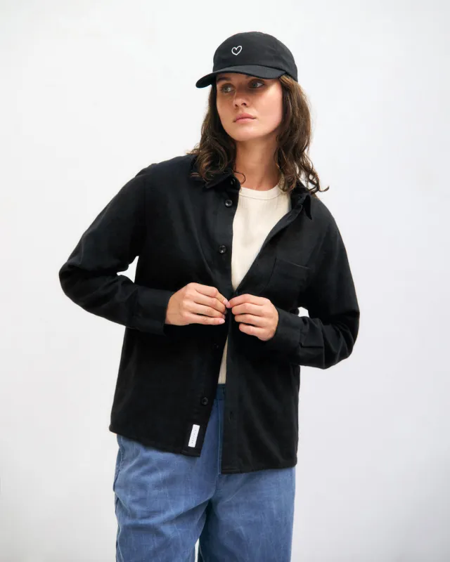 Flannel Casual Shirt True Black sold by Ivalo.com