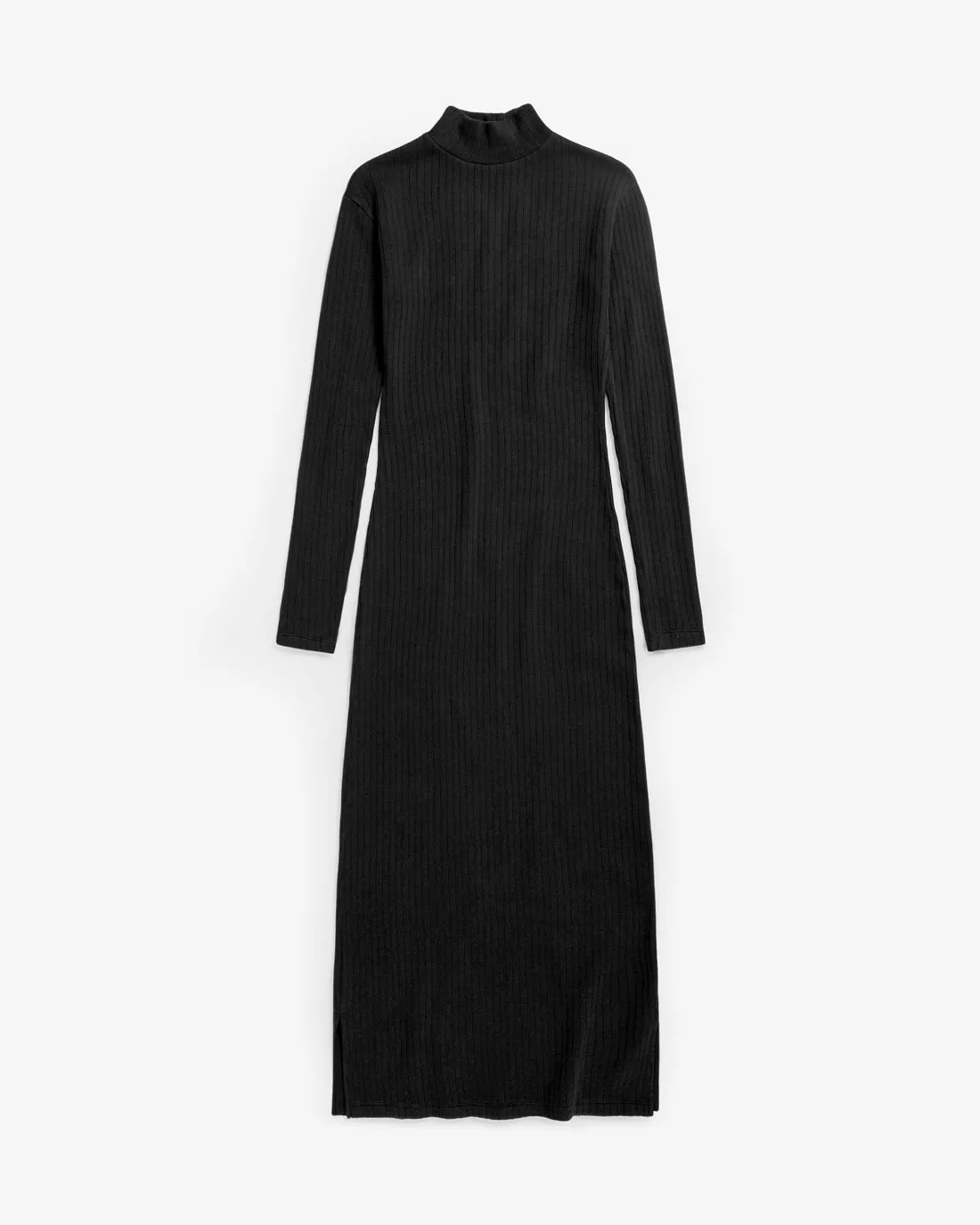 Heavy Ribbed Mockneck Dress Black sold by Ivalo.com product image thumbnail 2