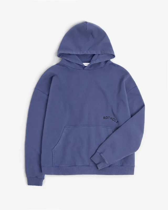 Logo Hoodie Washed Blue sold by Ivalo.com