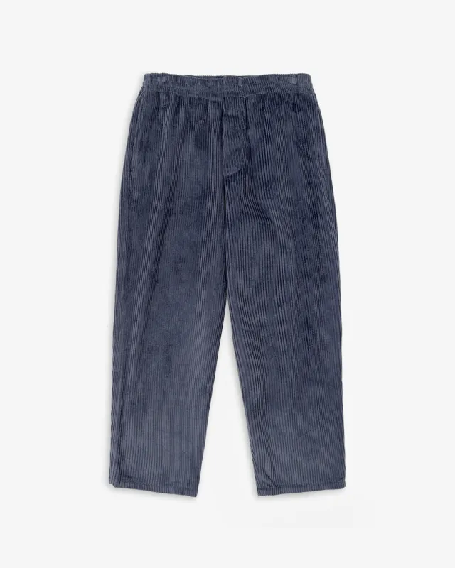 Corduroy Wide Pants Stone Blue sold by Ivalo.com