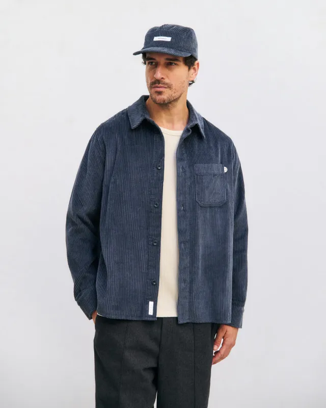 Cord Casual Shirt Stone Blue sold by Ivalo.com